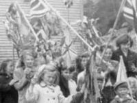 Coronation day parade
