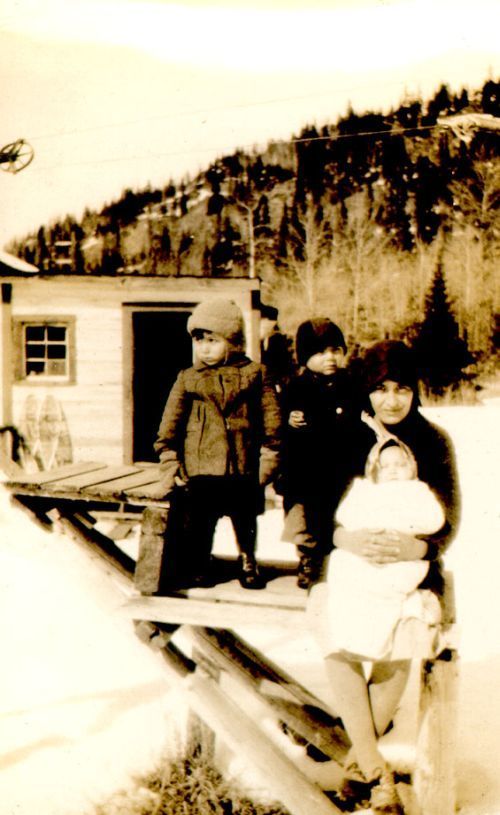 woman with children