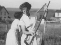 women making hay
