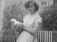 woman with duck
