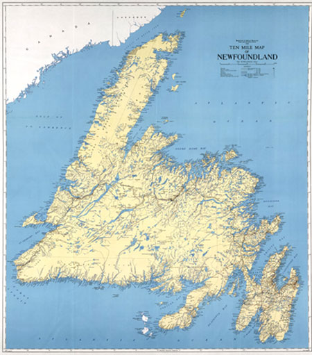 Newfoundland Map