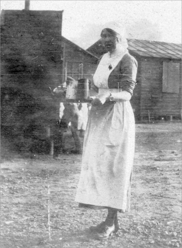 Frances Cluett, Rouen, France, c.a. 1917