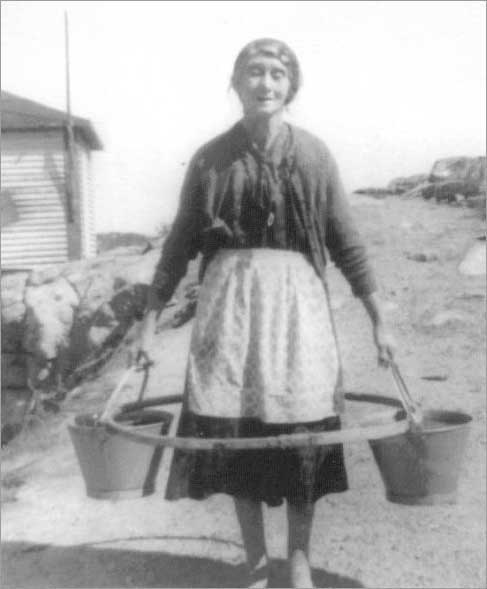 Hannah Rogers Carrying Water, 1952