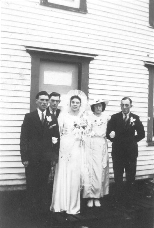 Wedding in Fair Island, Bonavista Bay, 1945