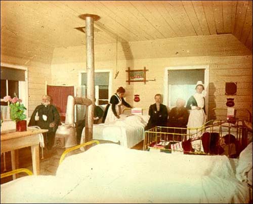 Battle Harbour Hospital Interior, ca. 1920