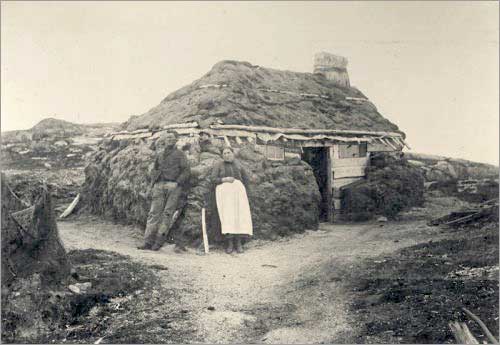 Joseph Goss and his wife, 1893