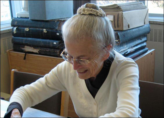 Handwritten transcription from the Jessie Shaw fonds