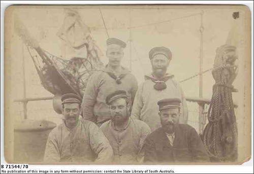 European crew members, Ballaarat, c. 1890