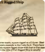 Sketch of a Rigged Ship