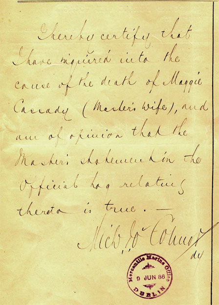 Reproduced from lantern slides of the 'Lorton' in the "More than a List of Crew " collection.