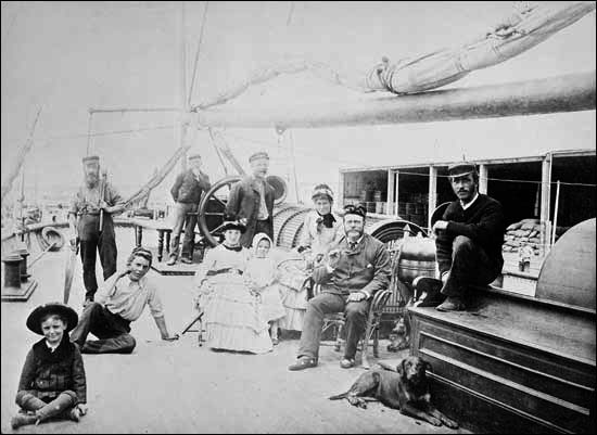 Reproduced from lantern slides of the 'Lorton' in the "More than a List of Crew " collection.