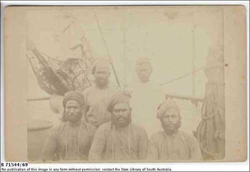 Lascar crew members, Ballaarat, c. 1890