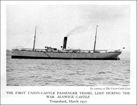 Union Castle passenger liner Alnwick Castle, n.d.