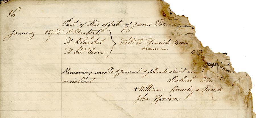 Tangier Logbook, 1864, p. 16