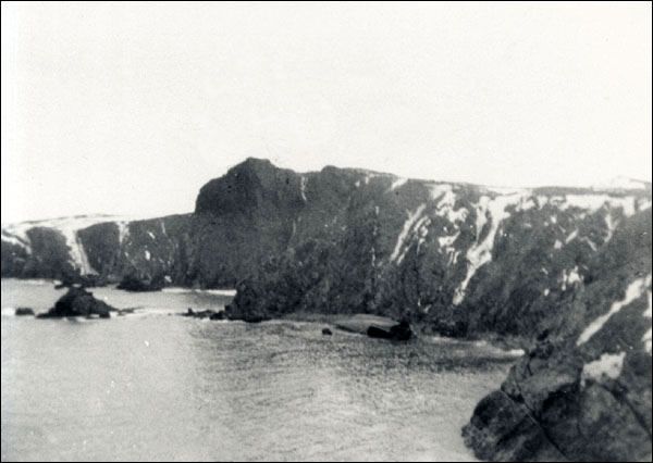 The Cliffs at Chambers Cove, 1942
