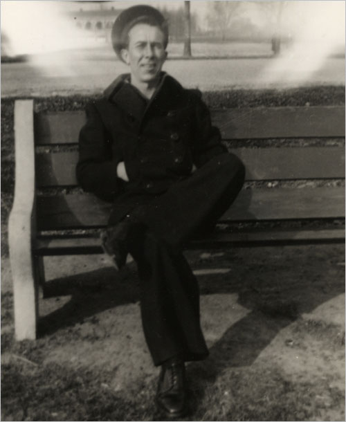 Harry M. Egner, USS Truxtun survivor, Philadelphia, 1941