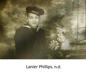 Lanier Phillips became the first African American Sonar Technician in the U.S. Navy.