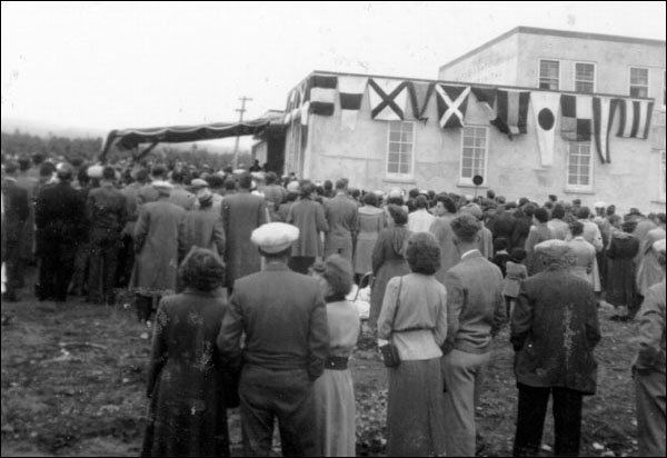 Opening of U.S. Memorial Hospital, 1954
