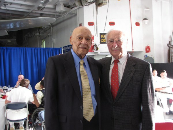 Lanier Phillips and Gus Etchegary, 2007