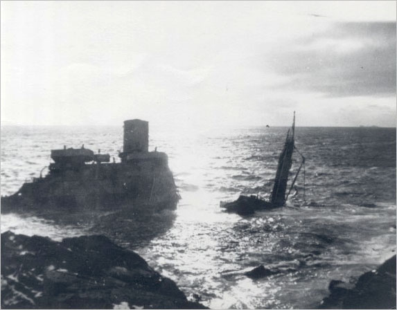 Broken Remains of the USS Pollux, n.d.