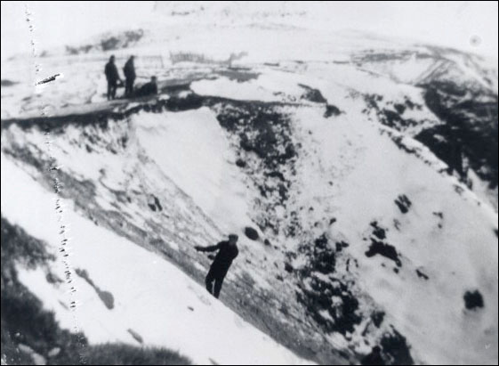 Men Searching for Bodies, February 1942