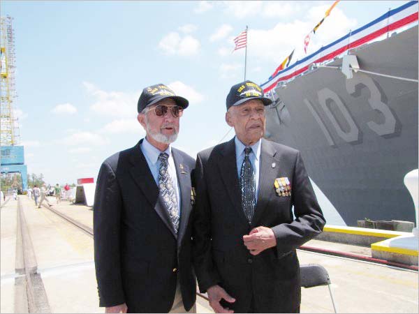 Hank Strauss and Lanier Phillips, 2009