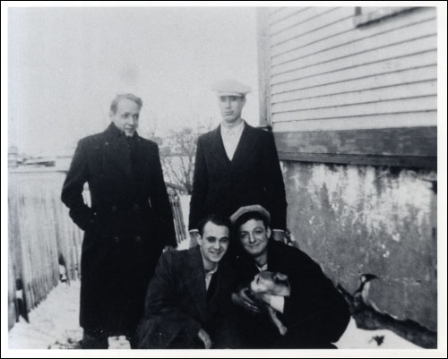 Survivors from the Truxtun, February 1942