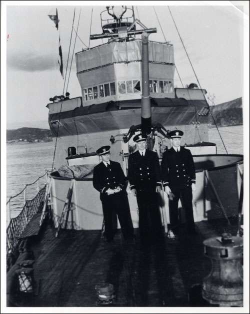 Truxtun Officers, October 1941