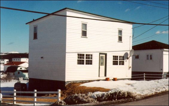 Harry and Queen Wareham house, Arnold's Cove, moved from Harbour Buffett