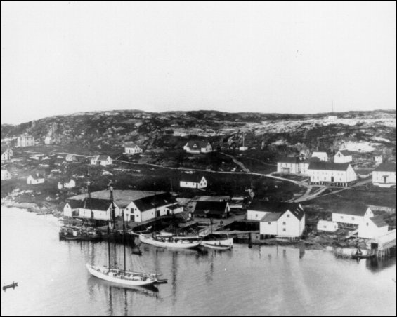 View of Battle Harbour