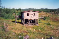 Jessie Marsh house abandoned at Deer Harbour
