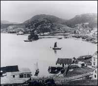 View of Harbour Buffett, Placentia Bay.