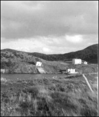 Leonard and Stella Hanlon House being moved from Bar Haven to Southern Harbour, Placentia Bay