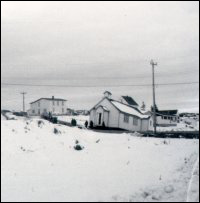 The Church of St. Mary the Virgin, moved from St. Joseph's to Marystown, Placentia Bay