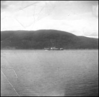 Coastal Steamer leaving Sops Island